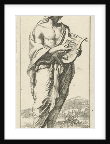 Personification of music by Arnold Houbraken