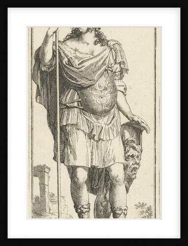 Minerva as a personification of reason by Leonard Schenk