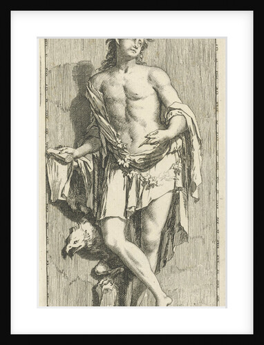 Personification of poetry by Arnold Houbraken