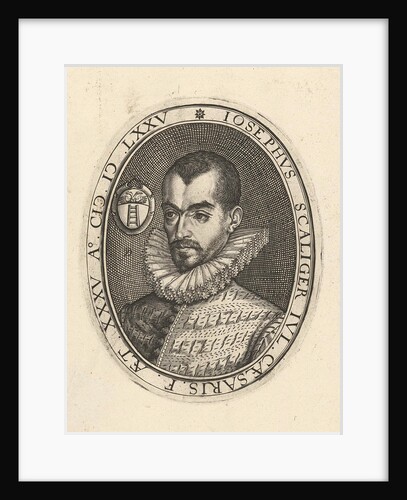 Portrait of Josephus Scaliger by Hendrick Goltzius