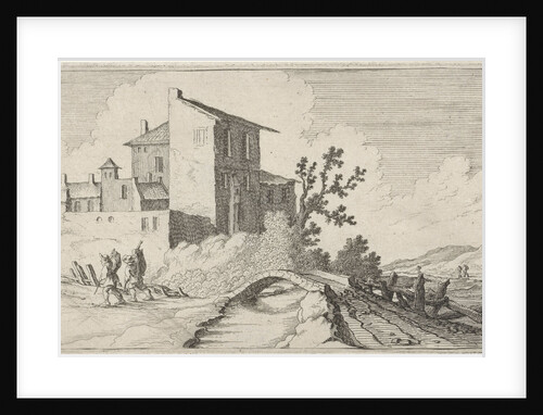 Bridge for walled buildings by Gillis van Scheyndel I