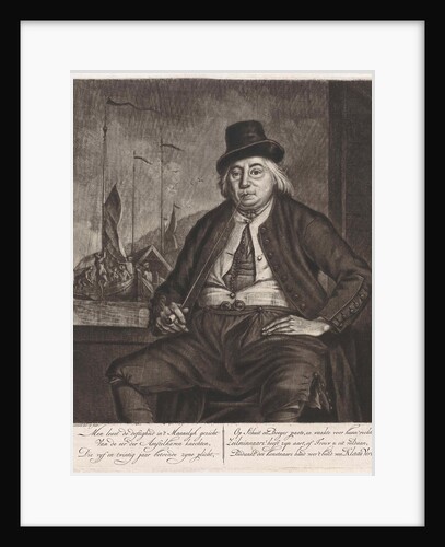 Portrait of Klaas Verlaan by John Greenwood