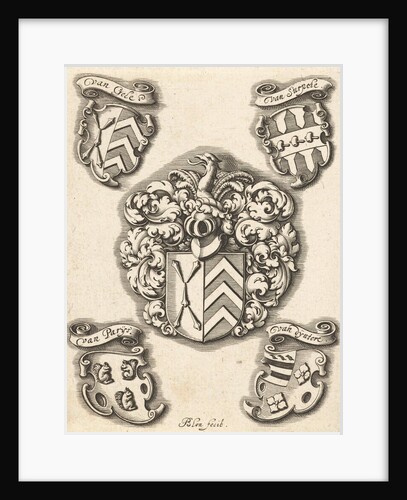 Coat of arms of the family Van Gele by Michiel le Blon