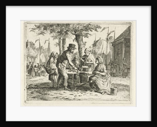 Mussel sales women by Christiaan Meijer