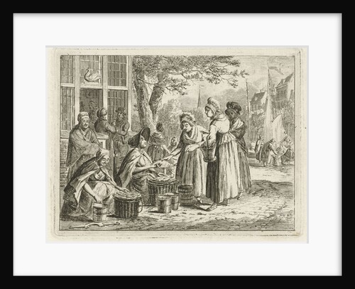 fish saleswomen by Christiaan Meijer