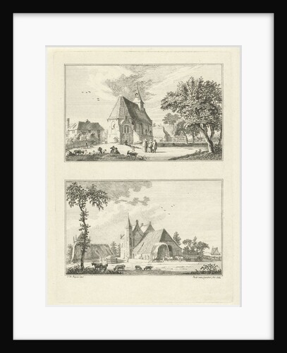 Chapel in Loo and House Loowaerd by Paulus van Liender