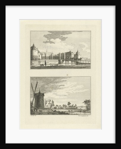 House Huet and village Griethausen by Paulus van Liender