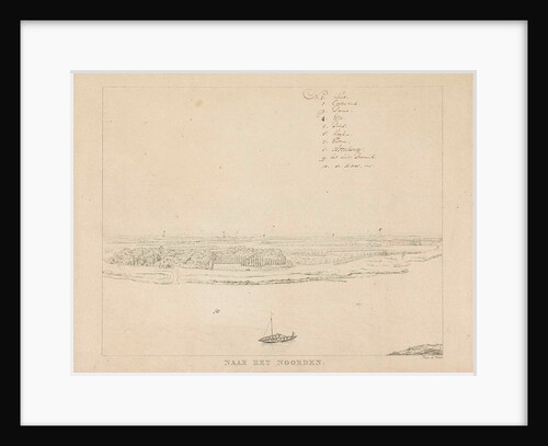 View of the Waal north of Nijmegen by Derk Anthony of Wart