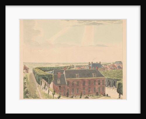 View of the rampart southwest of Nijmegen by Derk Anthony van de Wart