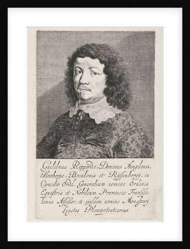 Portrait of Willem van Ripperdapark by Pieter Nolpe