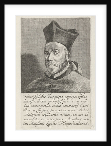 Portrait of Joseph de Bergaigne by Pieter Nolpe