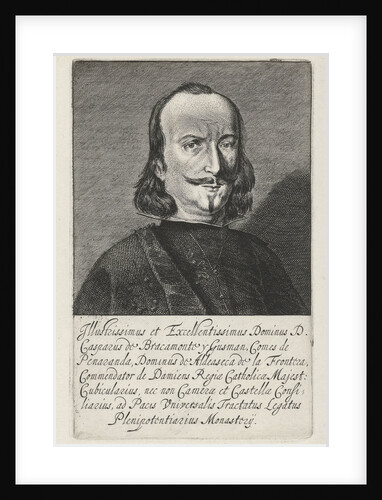 Portrait of Count Gaspar de Bracamonte y Guzman by Pieter Nolpe