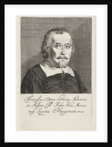 Portrait of Frans van Donia by Pieter Nolpe