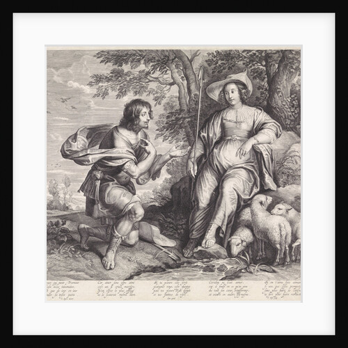 Coridon and Sylvia by Jacob Neefs