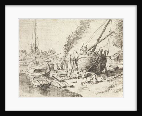 Ship Timmerwerf A by Hendrik Spilman