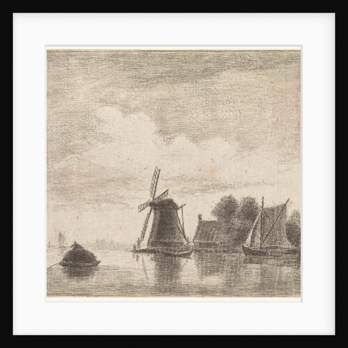 Mill on the water by Hendrik Spilman