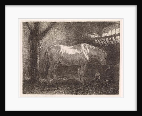 Horse in stable by Jan Vrolijk