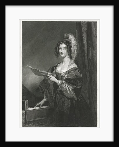 Lady for a keyboard by Johannes de Mare