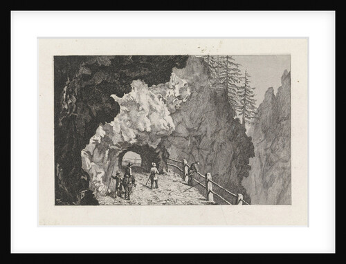 Passage in the rocks by Marinus van Raden