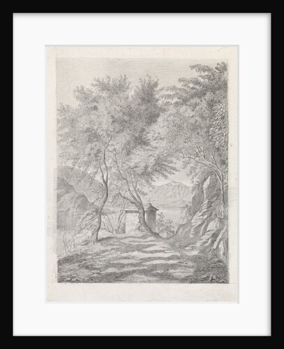 View of Lake Como by Karoly Lajos Libay