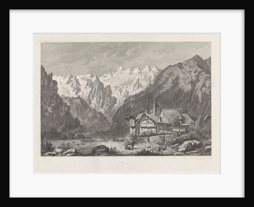 View of the Col du Géant, Chamonix-Mont-Blanc by Anonymous