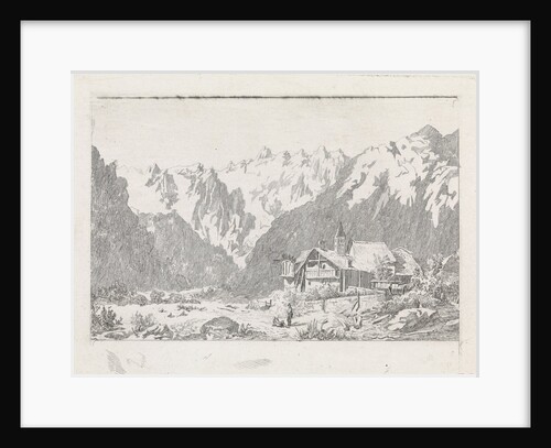 View of the Col du Géant by Marinus van Raden