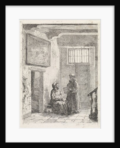 Sitting and standing monk by David van der Kellen III