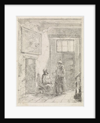 Sitting and standing monk by David van der Kellen III