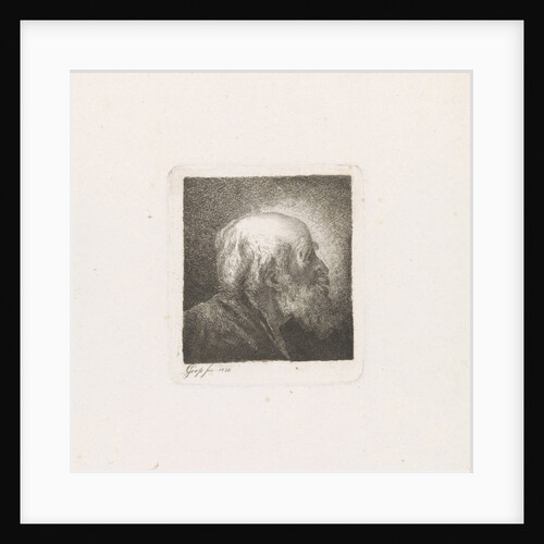 Portrait of an old man by George Jooss