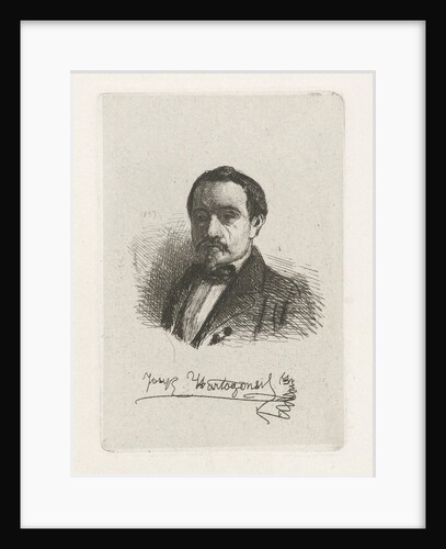 Self Portrait of Joseph Hartogensis by Joseph Hartogensis