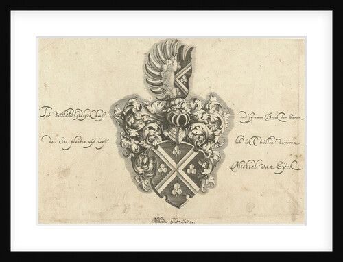 From series of 6 sheets by Michiel le Blon