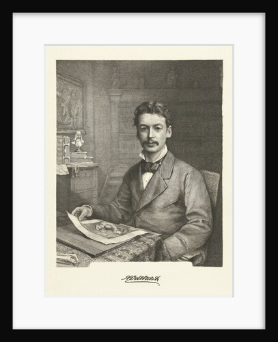 Portrait of Adrian Daniel de Vries Abzn by Petrus Johannes Arendzen