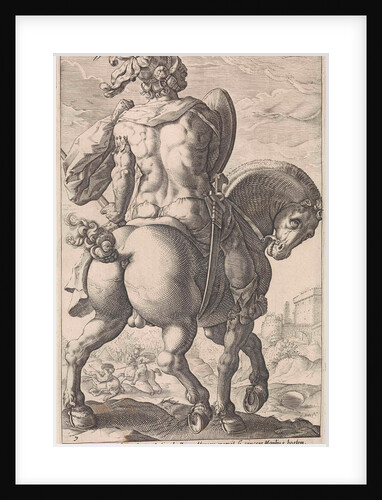 Titus Manlius horseback by Franco Estius