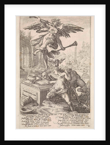 Allegory of Fame and History by Franco Estius