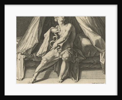 Death of Cleopatra by Jan Harmensz. Muller