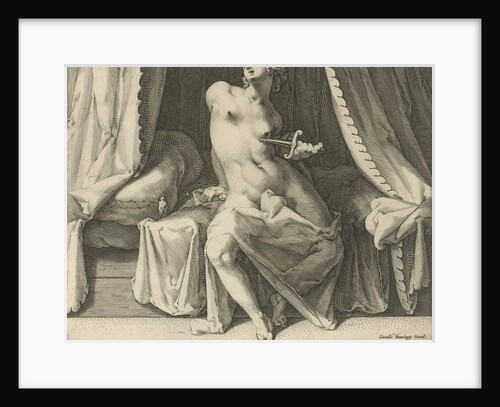 Death of Lucretia by Cornelis Danckerts I