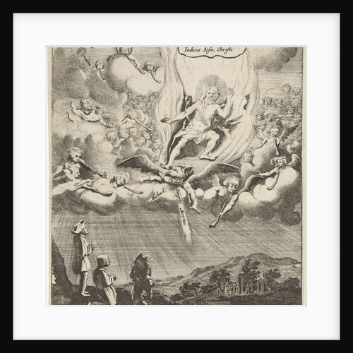 Christ appears in the sky by Gerhard Verstegen