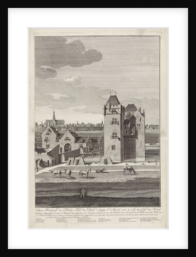 Siege of Haarlem, 1572-1573 (right page) by Bernardus Kleynhens