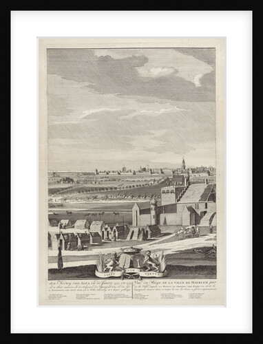 Siege of Haarlem, 1572-1573 (middle leaves) by Bernardus Kleynhens