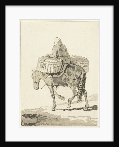 Woman on horse by Jurriaan Cootwijck