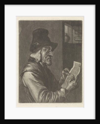Letter Reading man by Jan Verkolje I