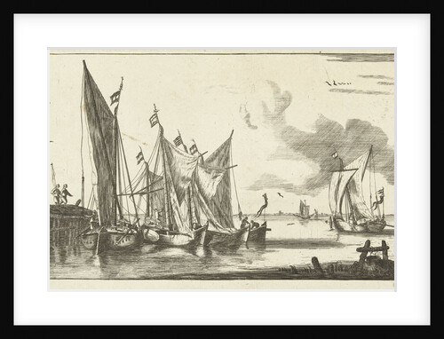 Tour Bangers or Toll Damse fishing boats by Bernardus Kleynhens