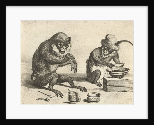 A monkey by David Teniers II