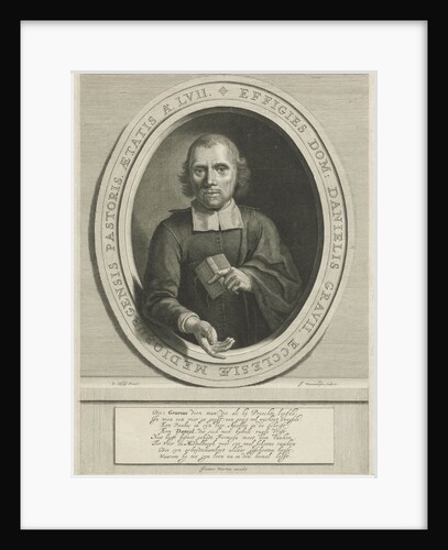 Portrait of Daniel Gravius by Joannes Martens