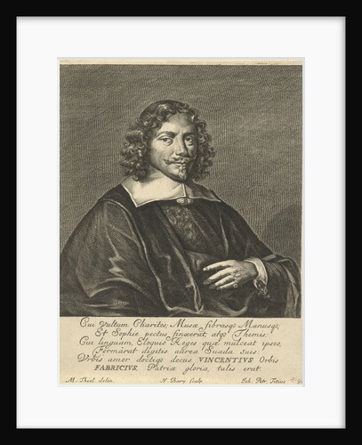 Portrait of Vincent Fabricius by Johann Petrus Titius