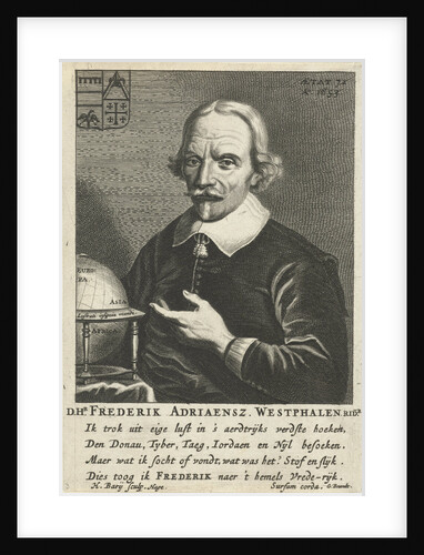 Portrait of Frederick Adriaensz. Westphalen at the age of 72 by Hendrik Bary