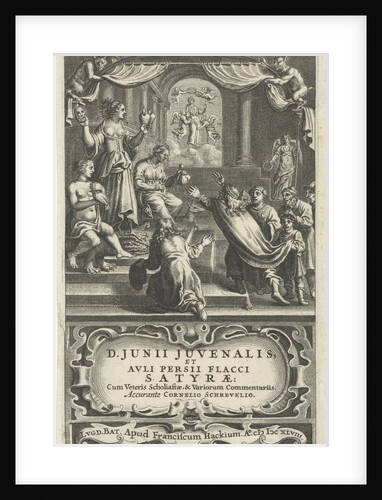 Allegory of conflict by Franciscus Hackius