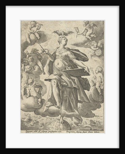 Allegory of art by Claes Jansz. Visscher II