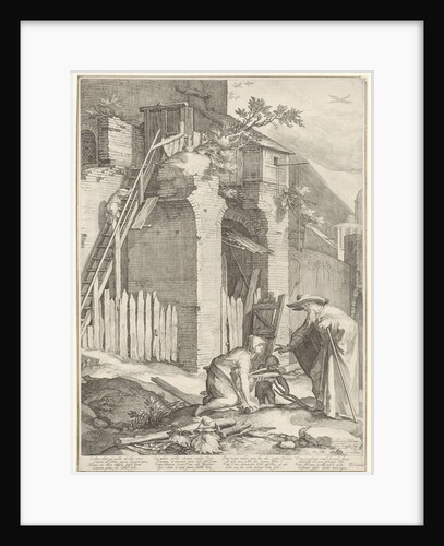 Elijah and the widow of Zarephath by Theodorus Schrevelius