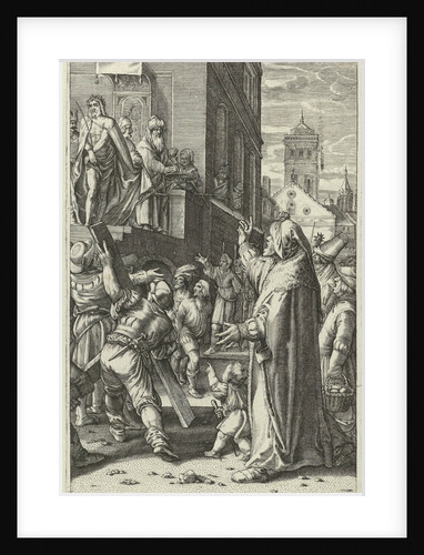 Christ Presented to the People (Ecce Gay) by Hendrick Goltzius